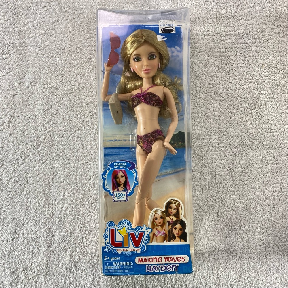 Spin Master Ltd. 2010 Liv Making Waves Hayden Doll with Swimsuit & Accessories